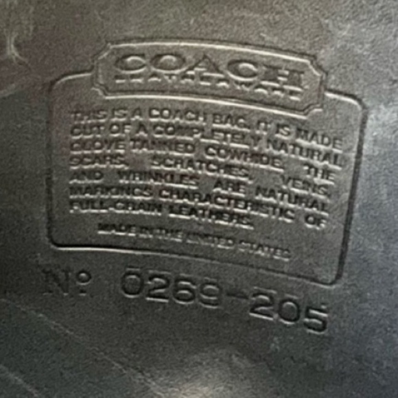 Coach Vintage Black Leather Scout Crossbody Bag - Picture 8 of 8